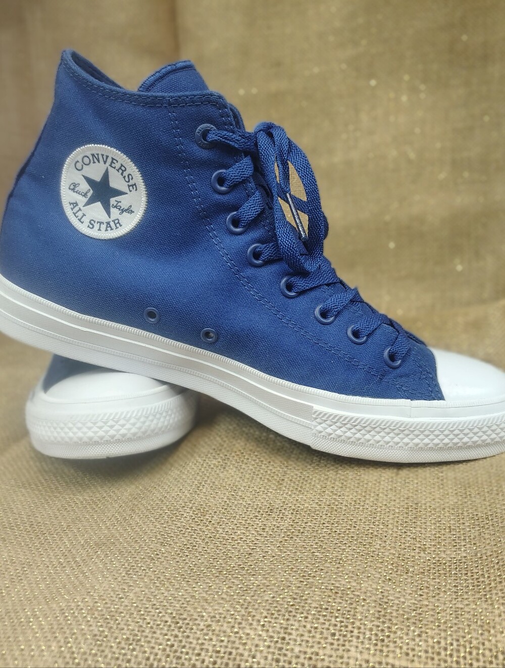 Converse Chuck Taylor II Hi Sodalite Blue Mens 10 Womens 12 Lunarlon 150146C